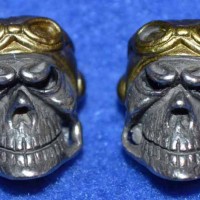 Pilot Paracord Skull Bead